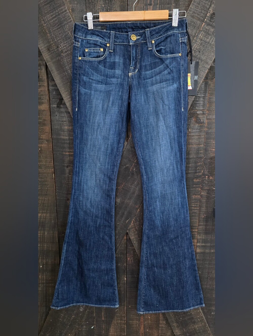 NWT William Rast Womens Flare Jeans Size 26 (2)